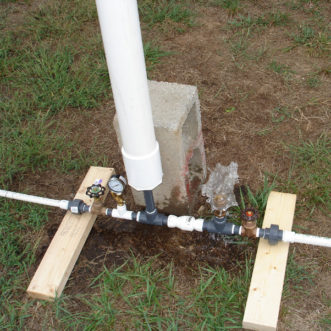 design 1 3/4-inch hydraulic ram pump